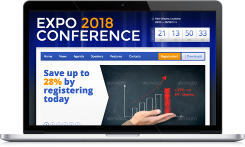 Expo18 WordPress Theme