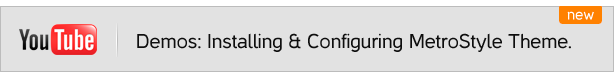 Metro Style Wordpress Theme Video Tutorials